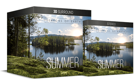 Boom Library Seasons Of Earth Summer 3D Surround and Stereo WAV